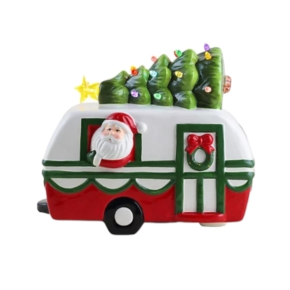 Mr Christmas Other - Mr. Christmas Lighted Nostalgia Santa Camper